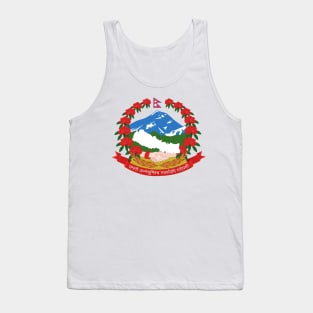 Emblem of Nepal Tank Top